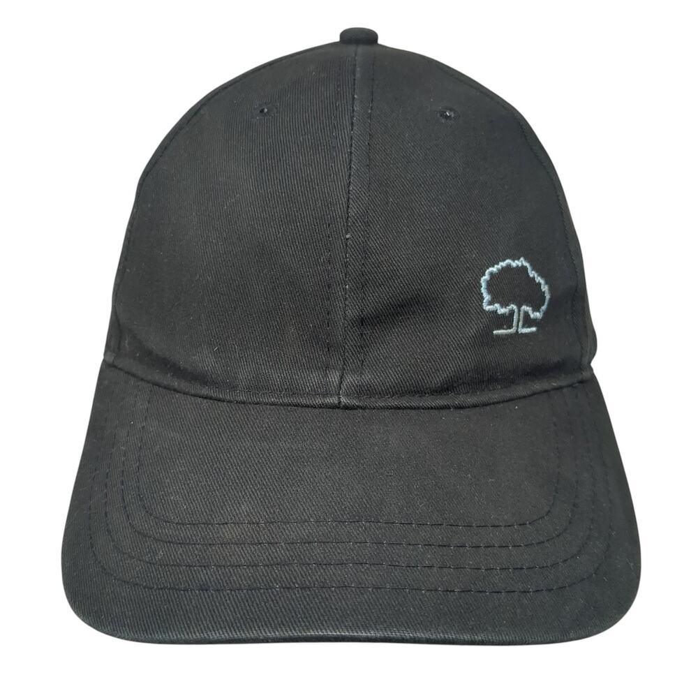 Quake City Caps Slideback Baseball Cap Black One Size Adjustable Embroidered